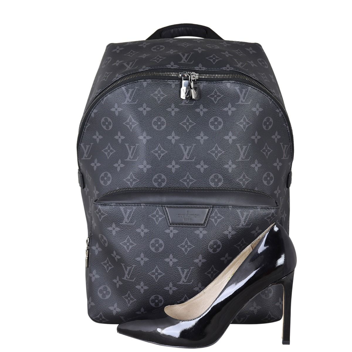 Louis Vuitton Discovery Backpack PM Black in Monogram Coated