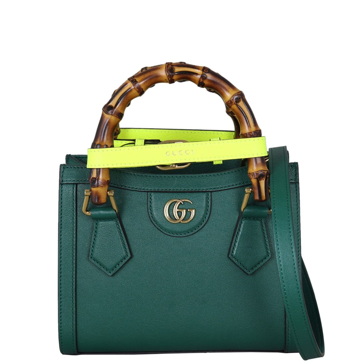 Gucci handbag bamboo handle clearance
