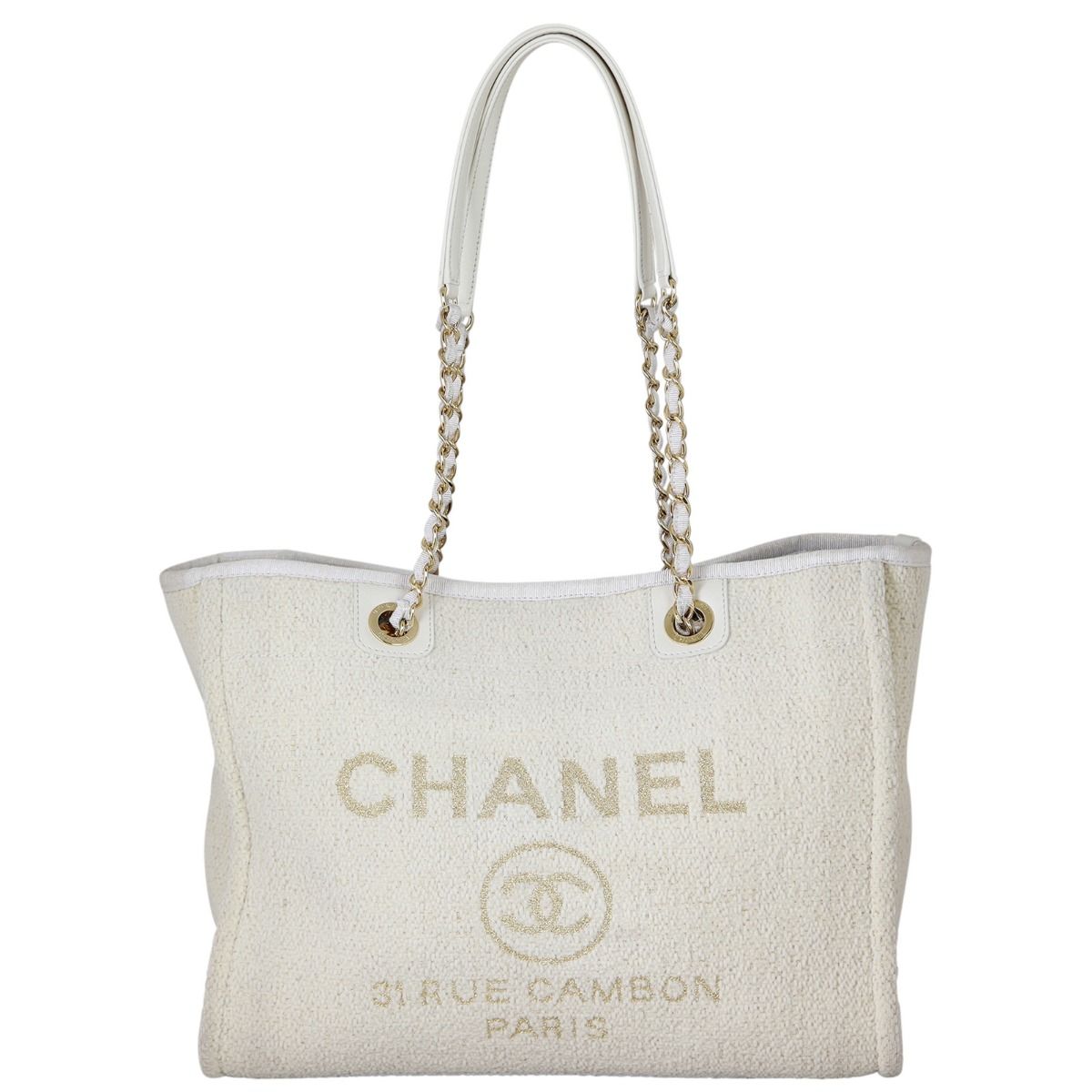 Chanel deauville small tote discount