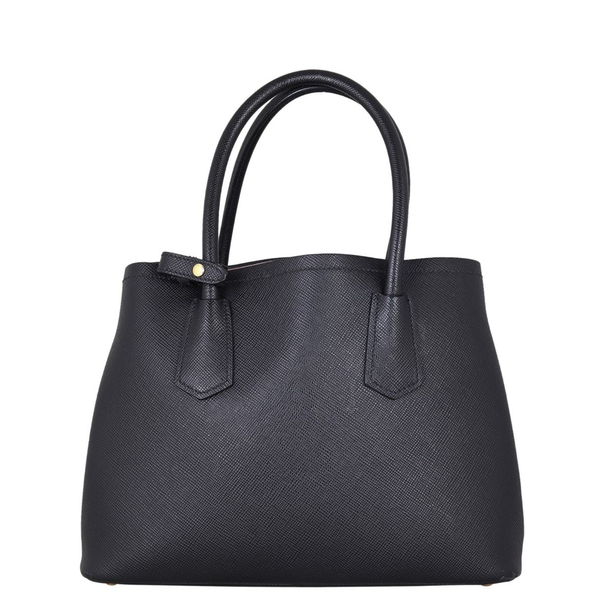 Saffiano cuir hotsell small double bag