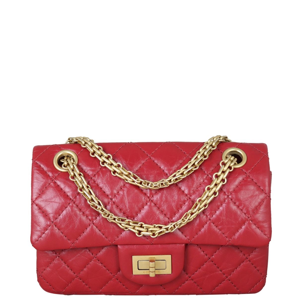 Chanel 2.55 Reissue Mini Flap Bag Red
