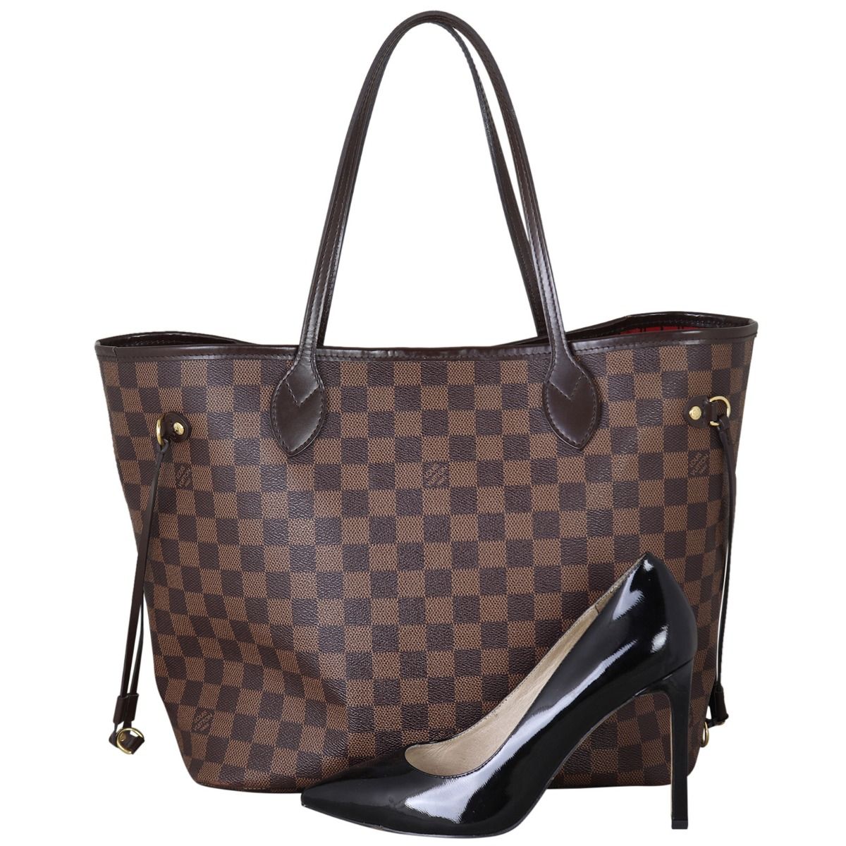 Neverfull MM Damier Ebene - Women - Handbags