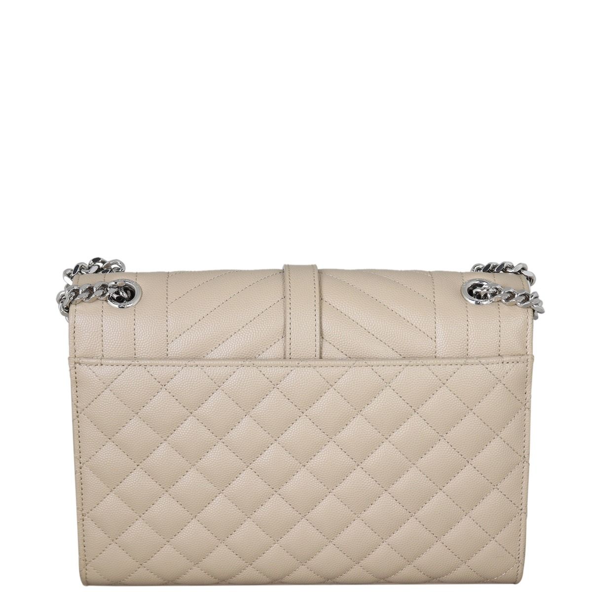 Saint Laurent Monogram Mix Matelasse Envelope Chain Bag Medium