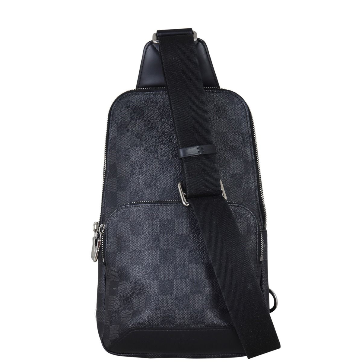 Authentic Louis Vuitton Damier Graphite Avenue Sling Bag