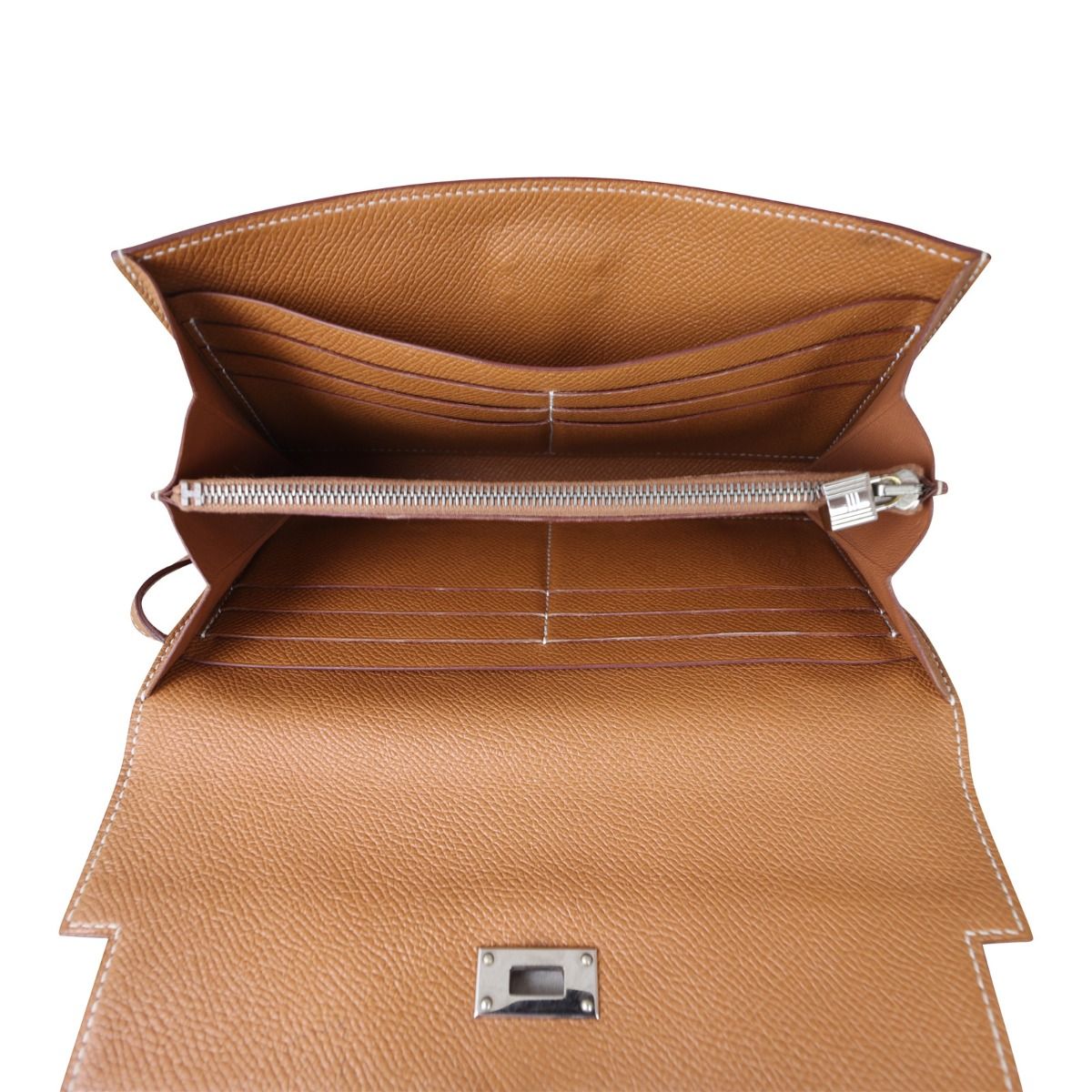 Hermes Kelly Classic Long Wallet Epsom