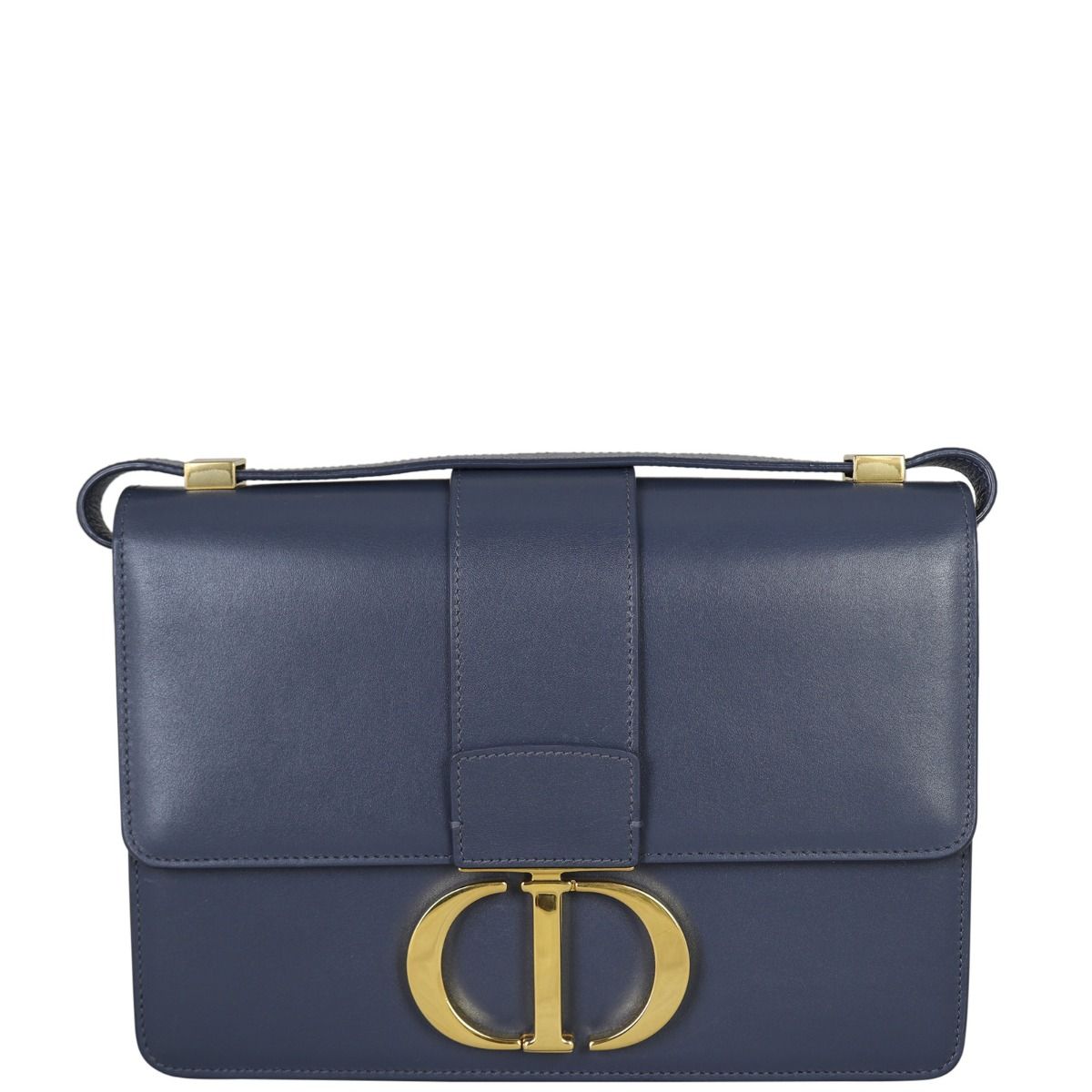 Dior 30 Montaigne Bag Blue-Gray - THE PURSE AFFAIR