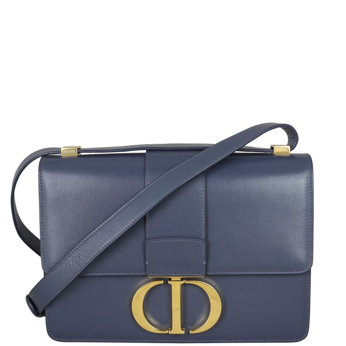 Dior 30 Montaigne Bag Blue Dior Oblique Jacquard  Coco Approved Studio