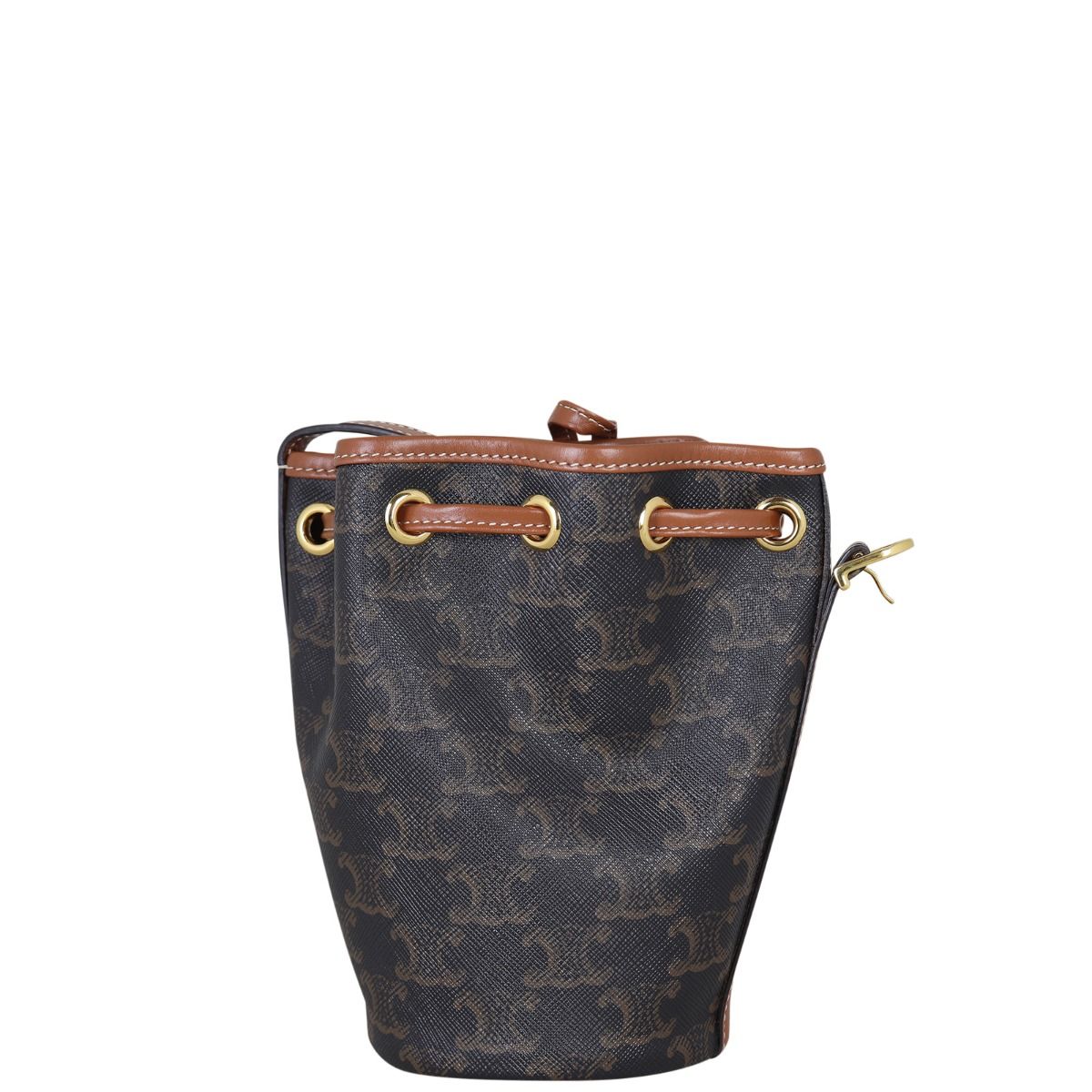 Celine Triomphe Bucket Bag Micro