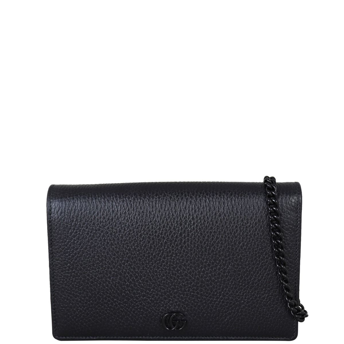 Gucci wallet on chain black on sale