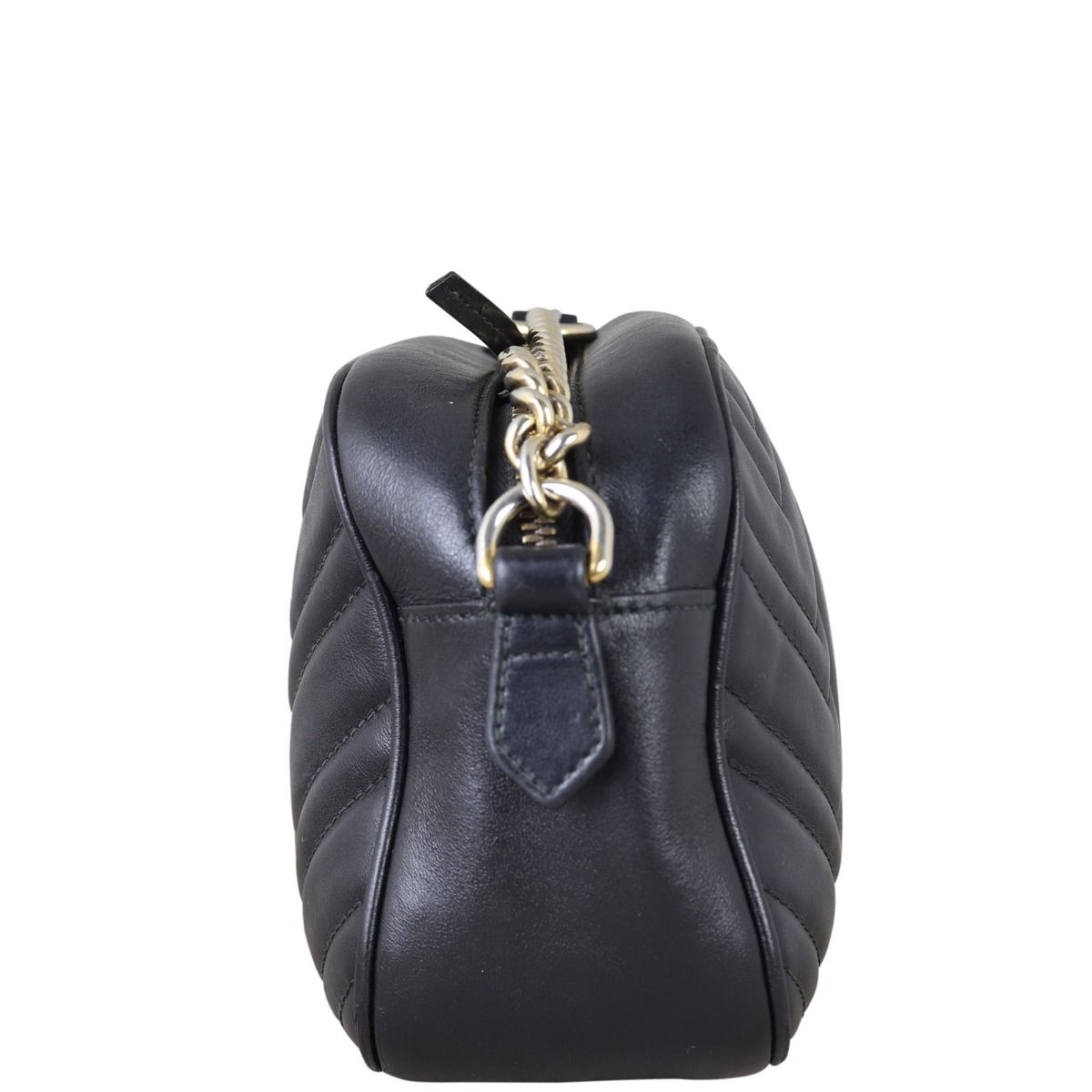 Gucci small quilted camera bag top