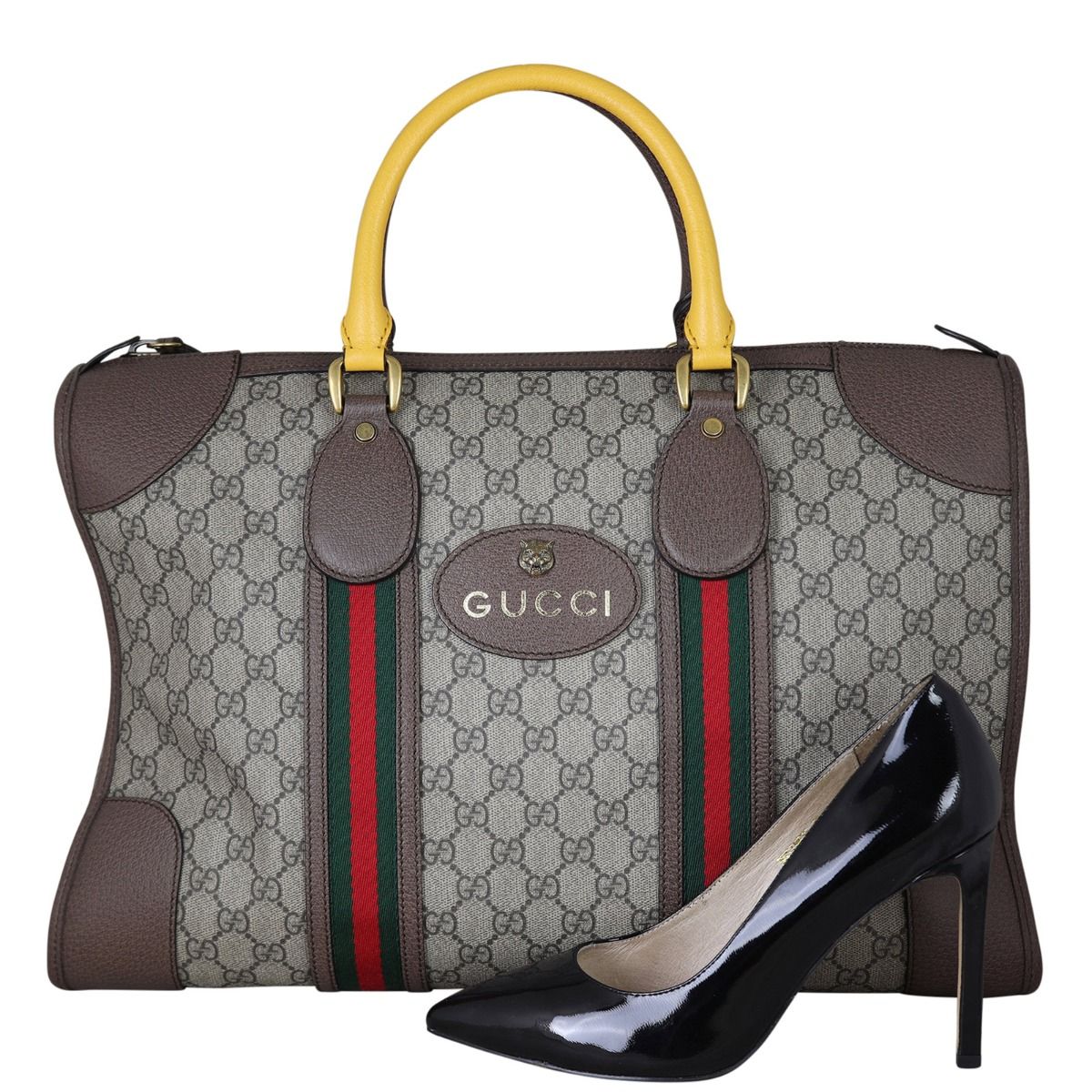 Gucci soft gg supreme duffle bag shop
