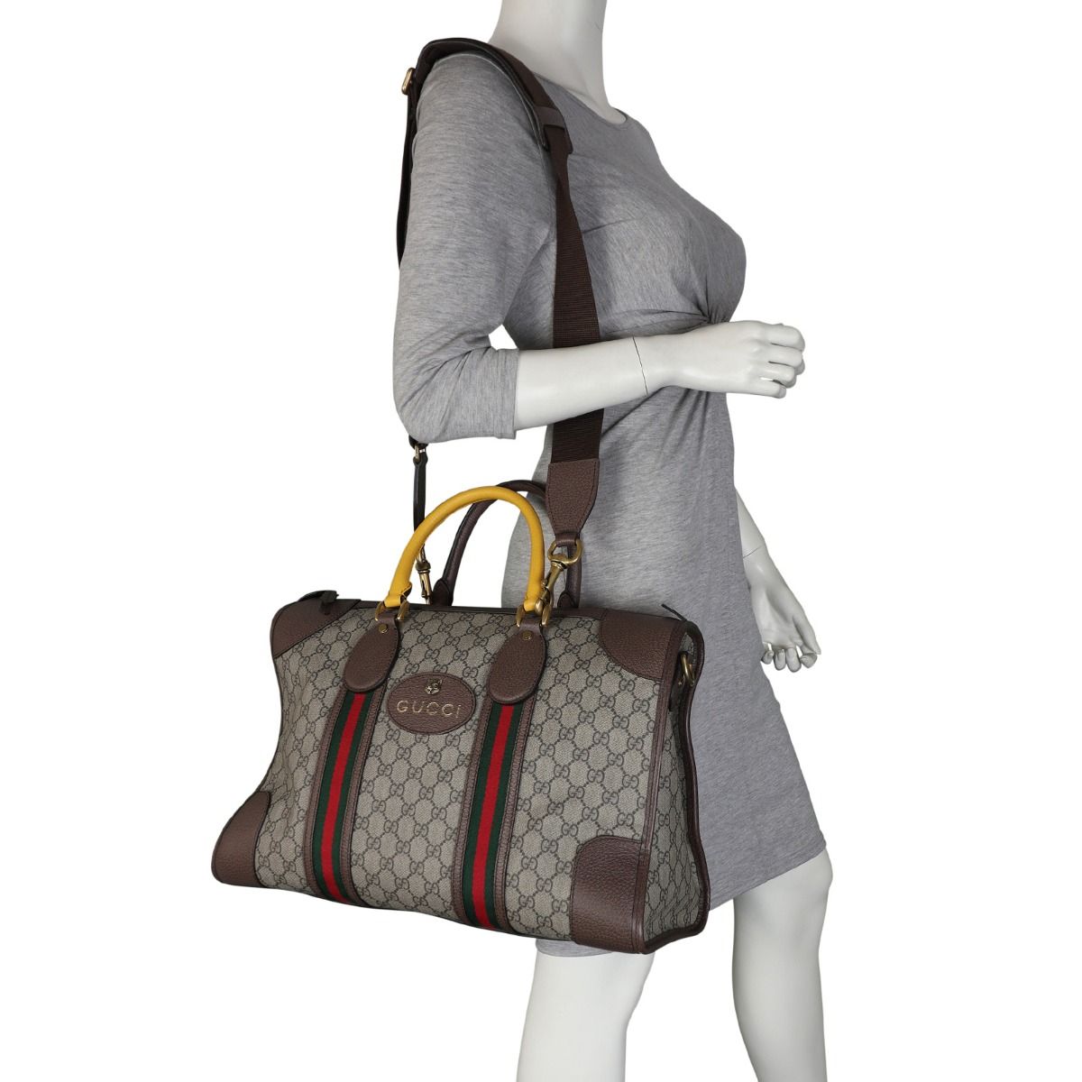 Gucci Neo Vintage GG Supreme Web Duffle Bag