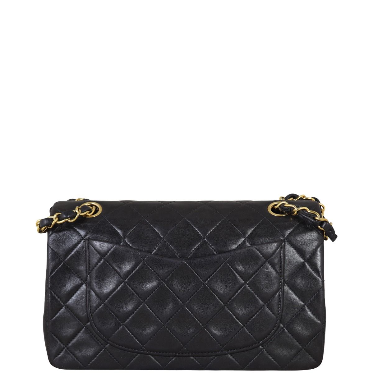 Chanel Classic Double Flap Small Black Vintage 3 Series