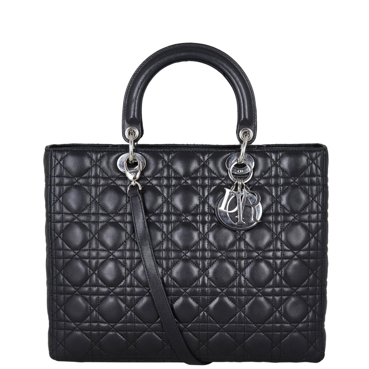 Lady dior large sales