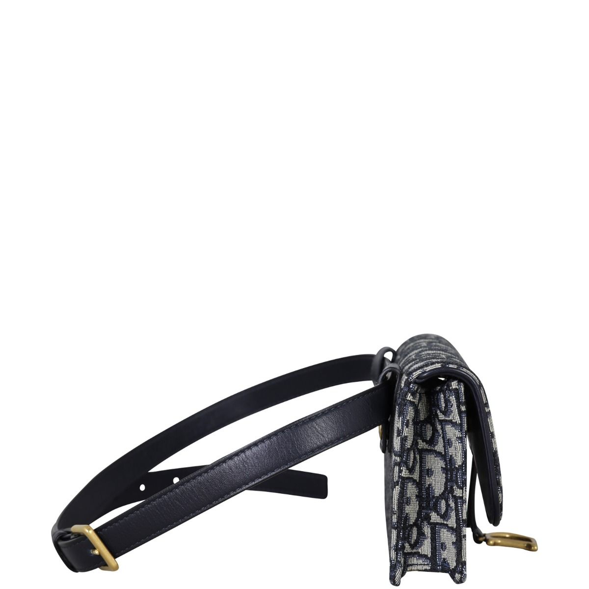 Dior SADDLE ベルト　ブラック DIOR | Saddle ベルト 20mm ディオール オブリーク ジャカード