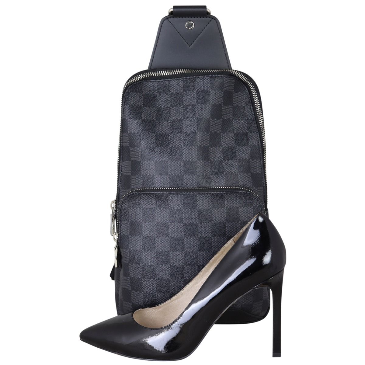 Louis Vuitton Avenue Sling Bag Damier Graphite