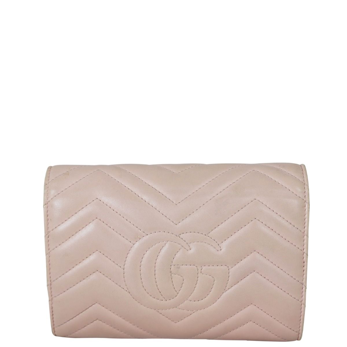 Gucci GG Marmont Matelasse Chain Wallet