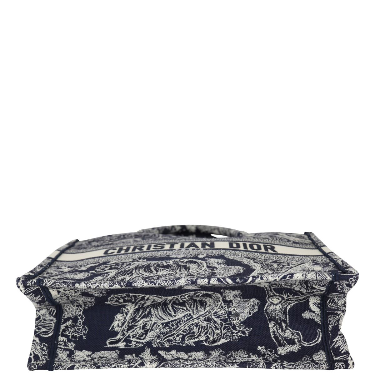 Dior book tote toile de jouy black best sale