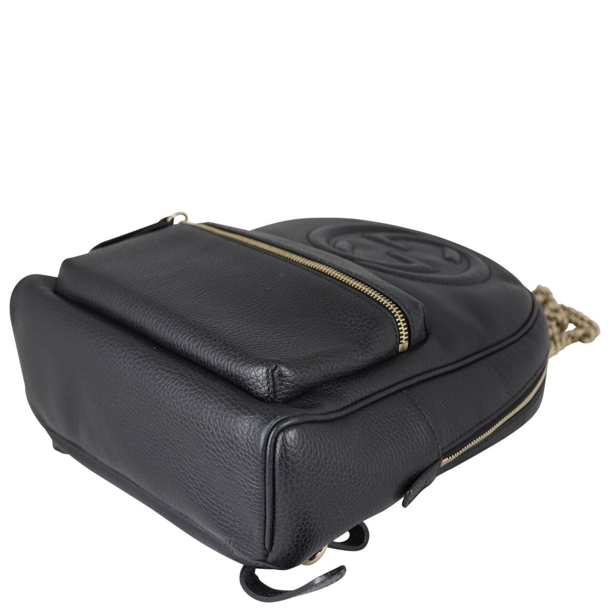 Gucci Soho Leather Chain Backpack