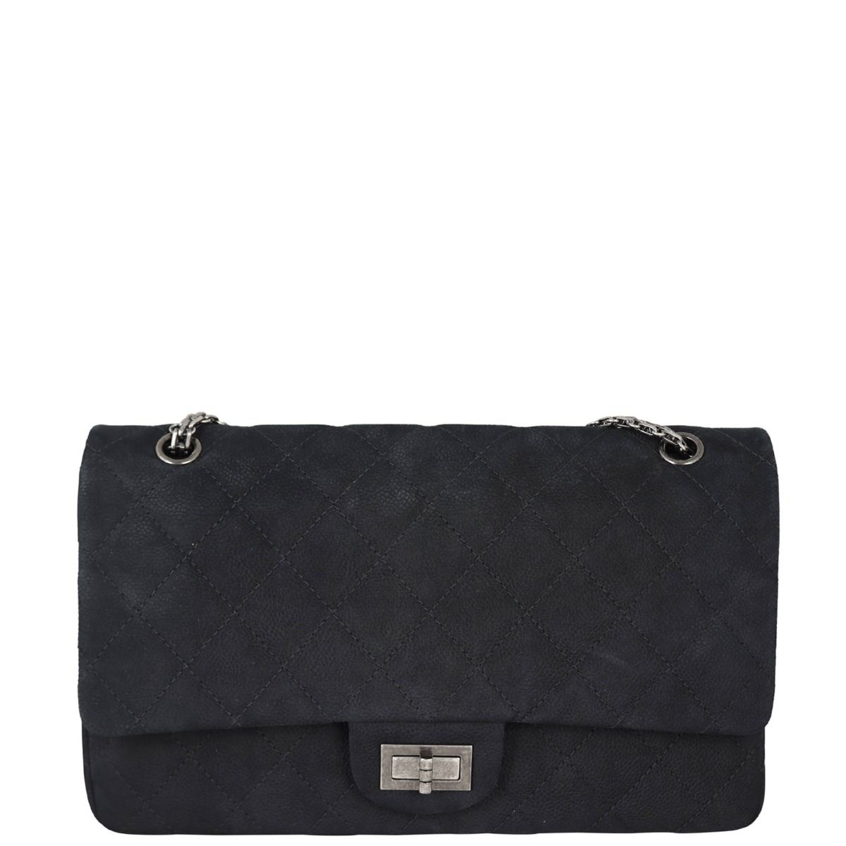 Chanel 2.55 Reissue 227 Double Flap Bag | Black