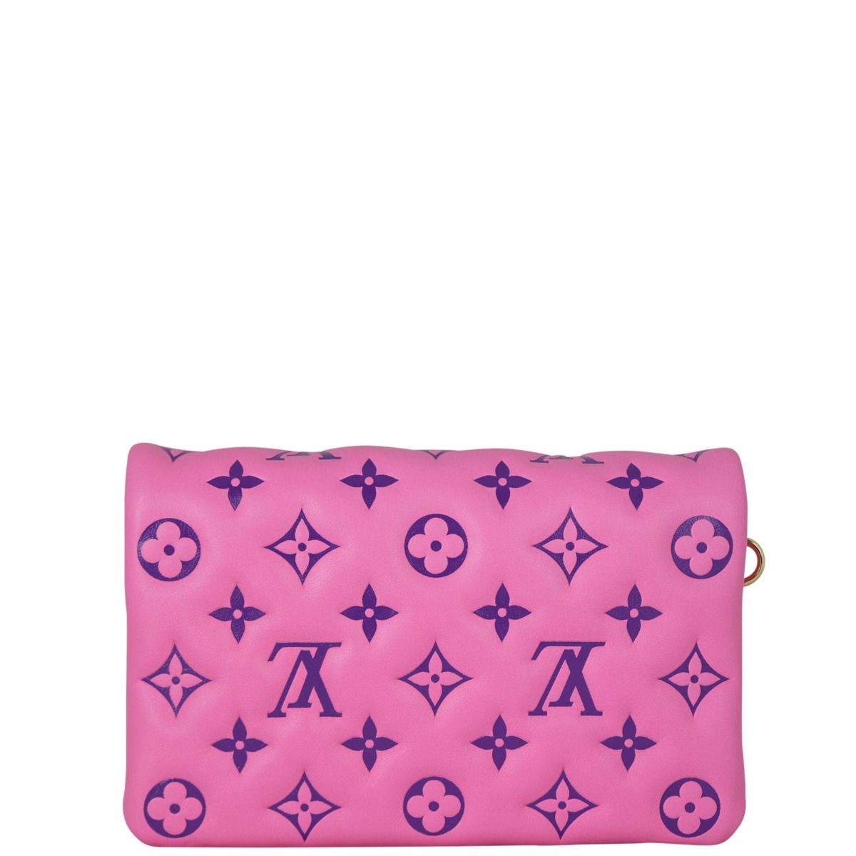 Louis Vuitton Pochette Coussin Monogram Embossed Lambskin