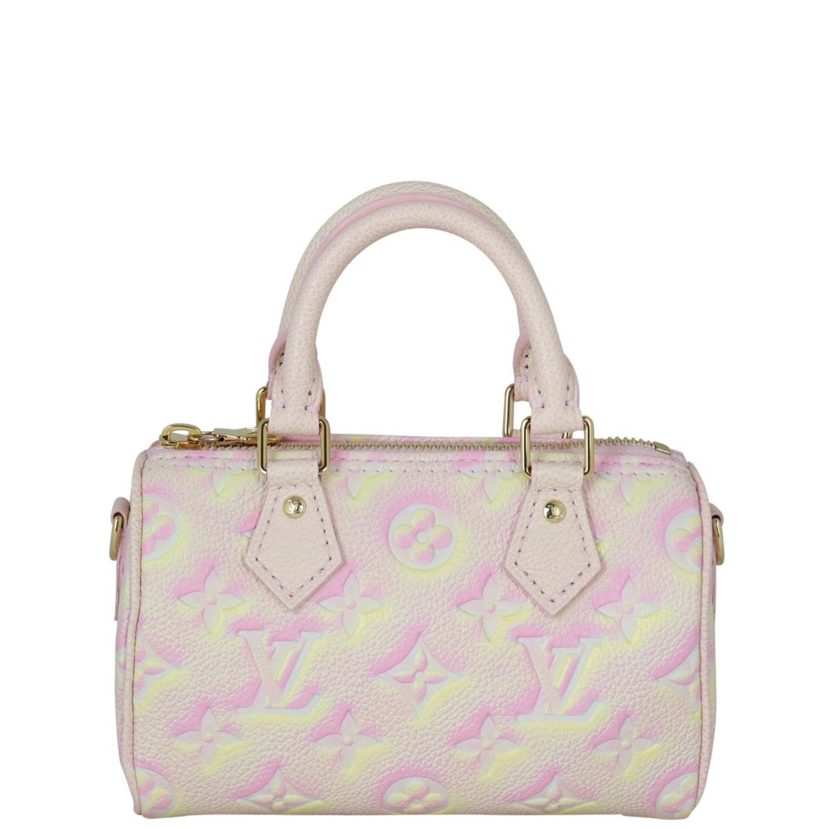 入手困難★希少♪【LOUIS VUITTON】Nano Speedy Monogram Louis Vuitton Nano Speedy Monogram Empreinte Stardust