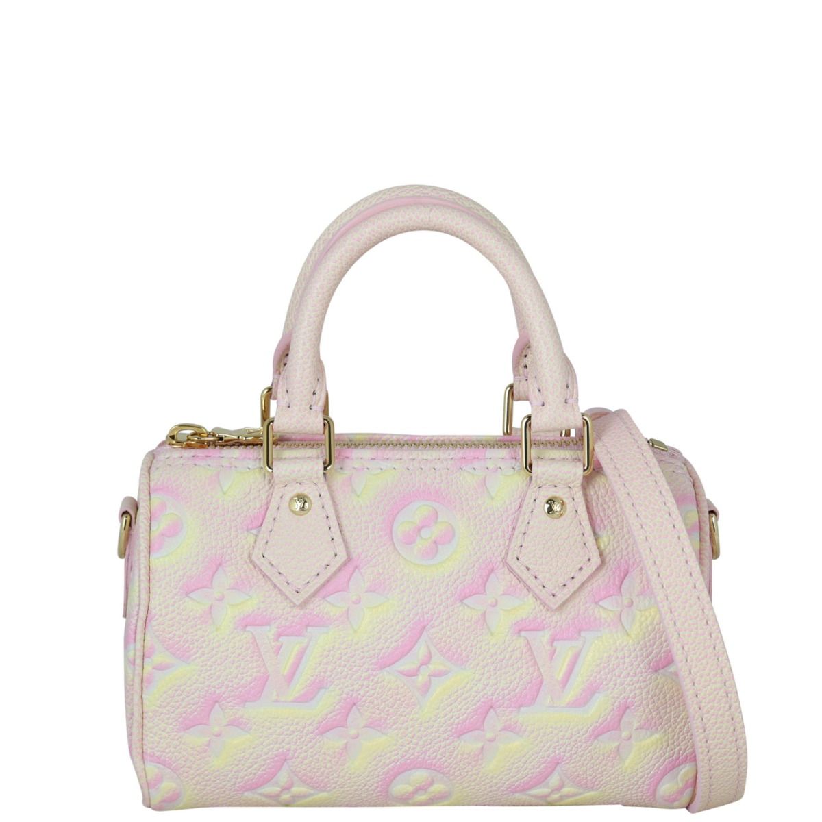 Louis Vuitton Nano Speedy Monogram Empreinte Stardust