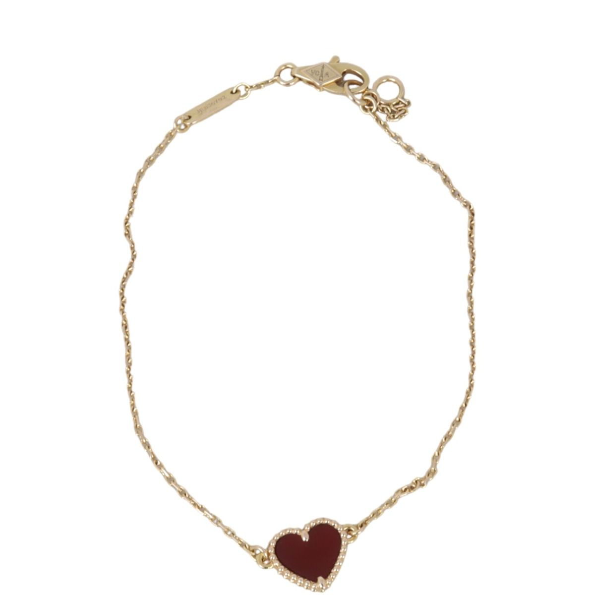 Van cleef heart bracelet outlet
