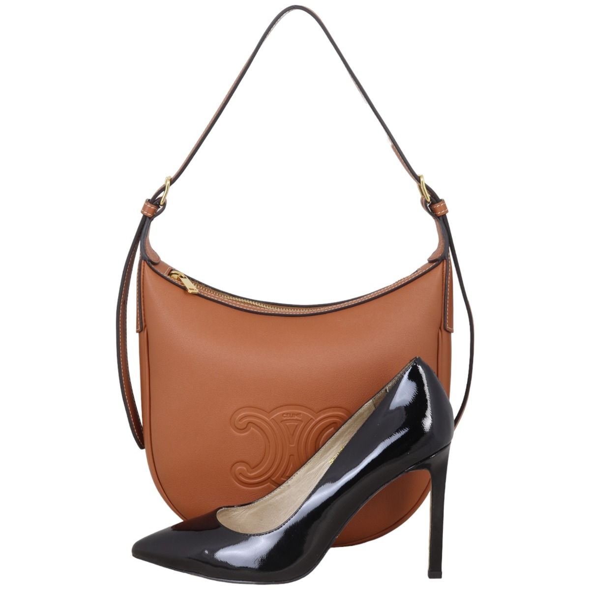 CELINE セリーヌ★Heloise hobo bag★ホーボーバッグ Celine Triomphe Heloise Hobo