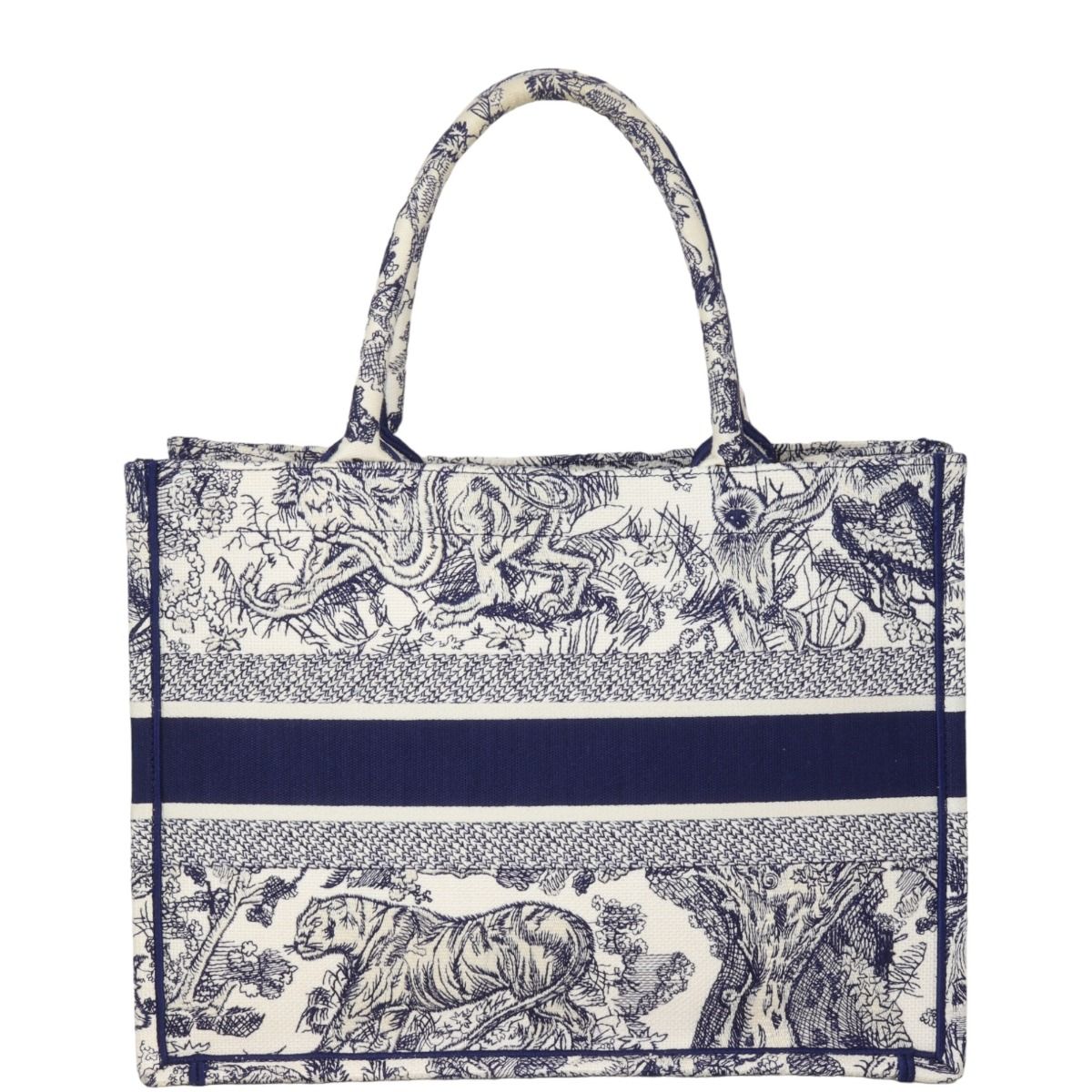 Dior Book Tote Medium Toile de Jouy Reverse