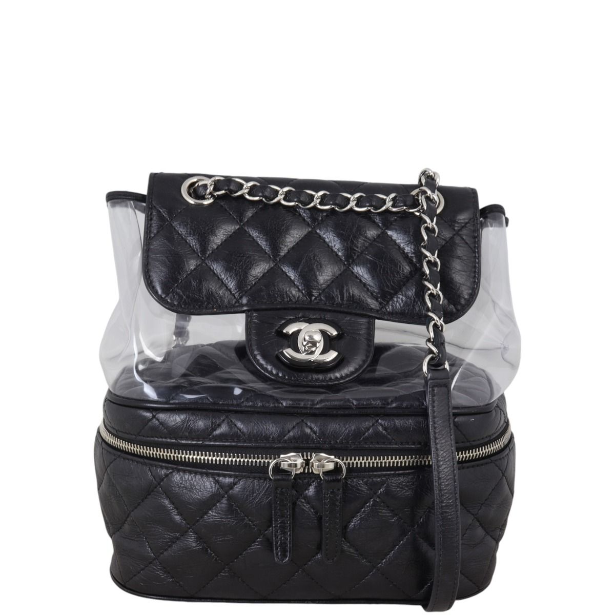 Chanel backpack pvc shop