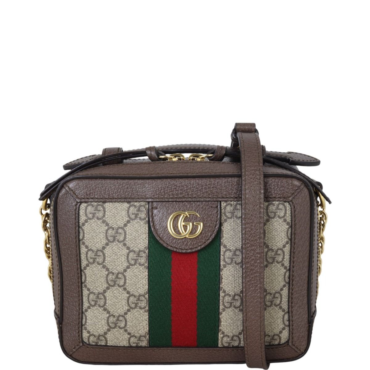 Gucci Ophidia GG Supreme Mini Top Handle Shoulder Bag
