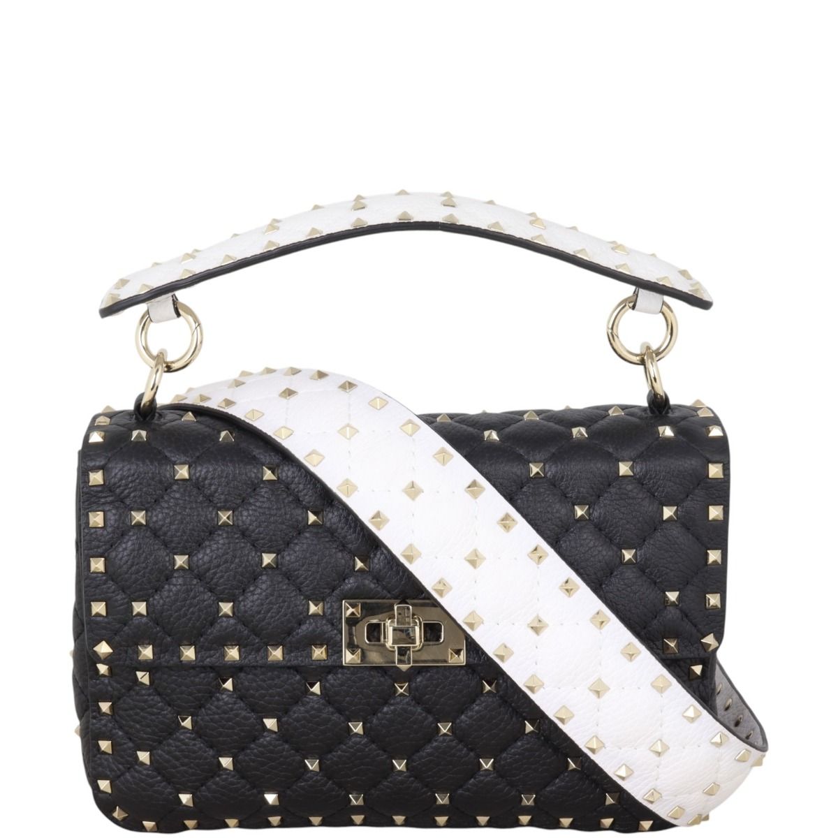 【VALENTINO】 ROCKSTUD SPIKE SHOULDER BAG Valentino Medium Rockstud Spike Leather Shoulder Bag | eBay