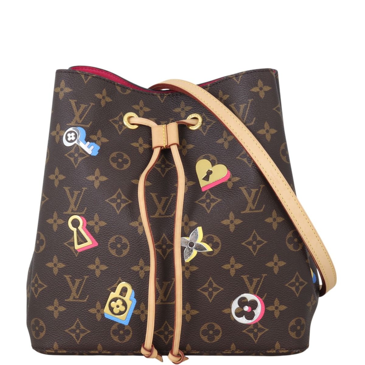 Louis Vuitton NeoNoe Monogram Love Lock