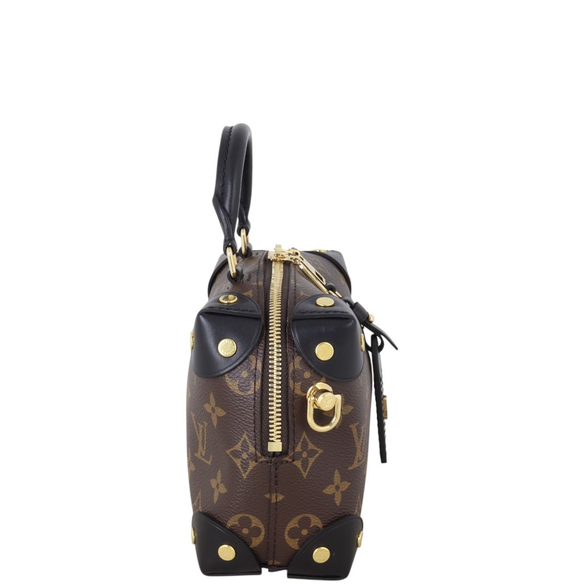 【かっこ可愛い♪高級感】Louis Vuitton Petite Malle Souple LOUIS VUITTON Petite Malle Souple Bag in Noir | COCOON