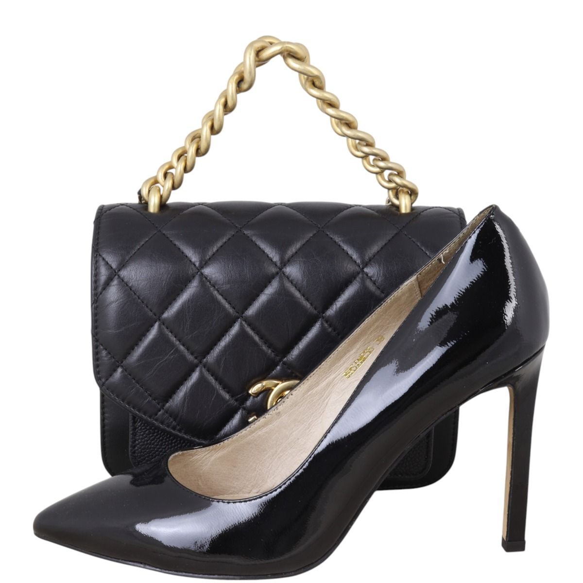 Chanel CC Chain Handle Flap Bag