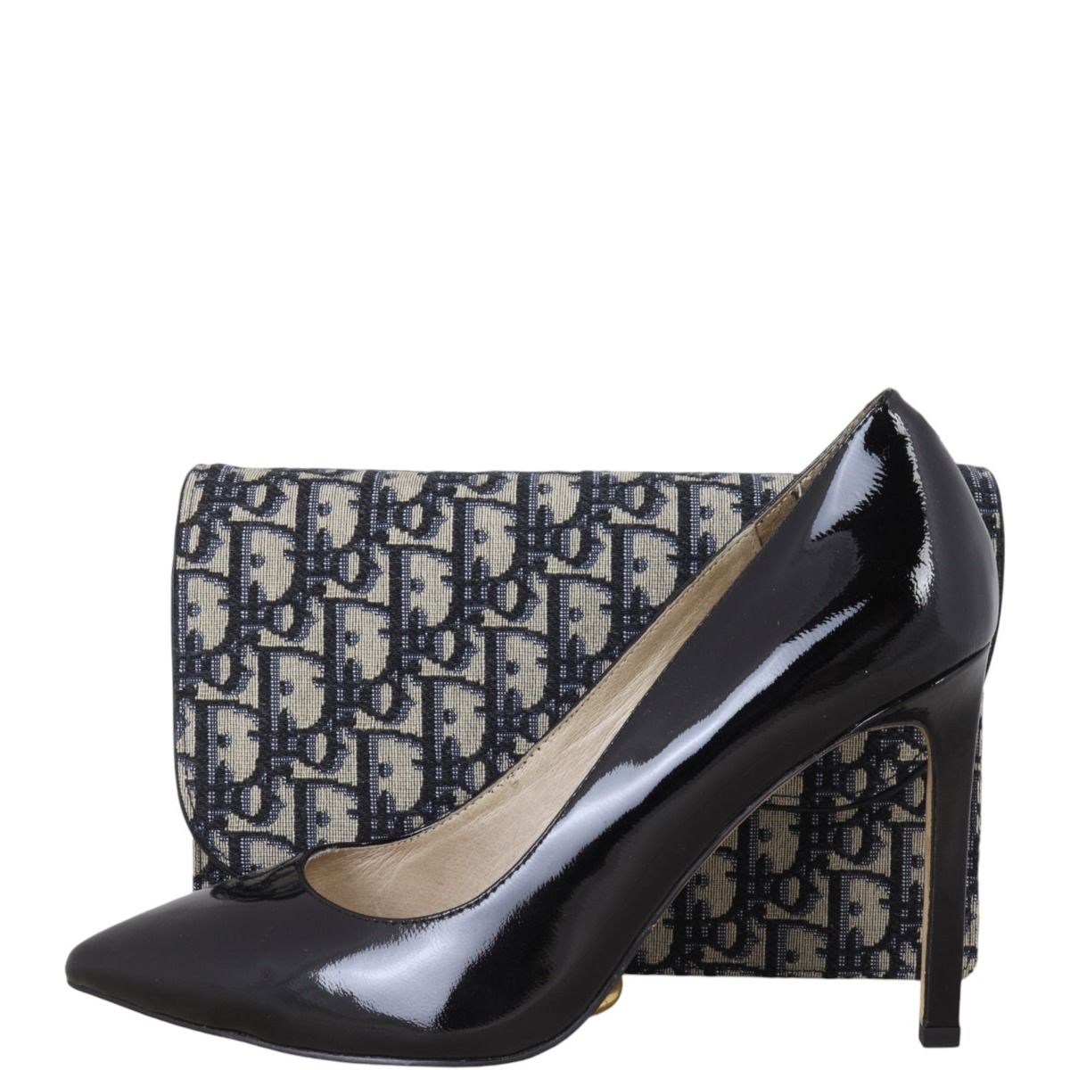 Dior Saddle Pouch Wallet on Chain Oblique