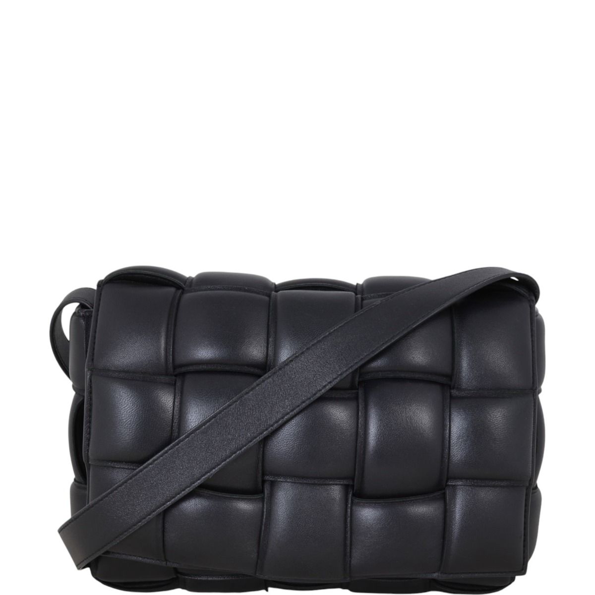 Bottega veneta cassette padded intrecciato leather shoulder bag online