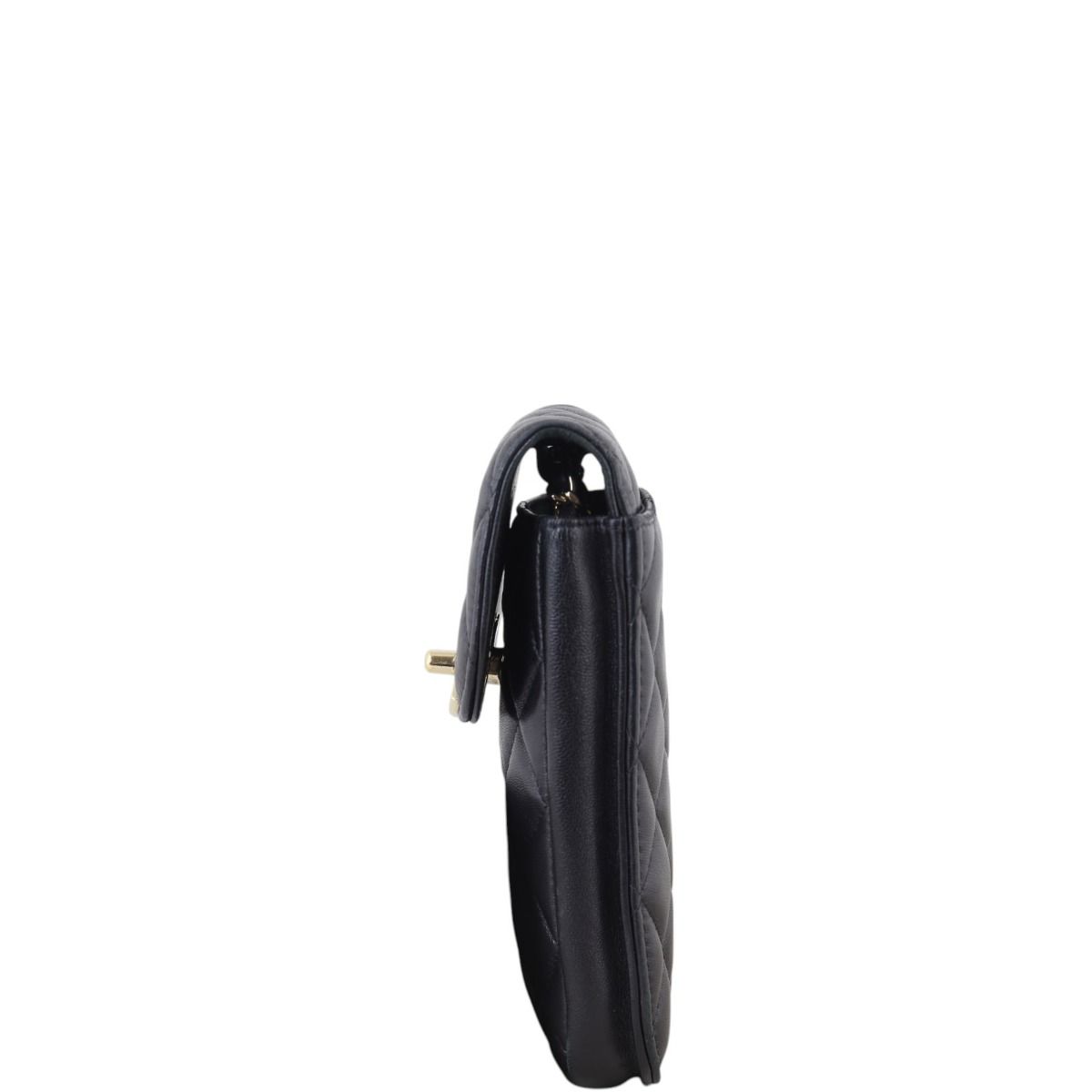 ショルダーバッグ・ポシェット × ヴィンテージ(中古) Chanel Top Handle Phone Holder Mini Crossbody Bag Chanel Top Handle Phone Holder on Chain