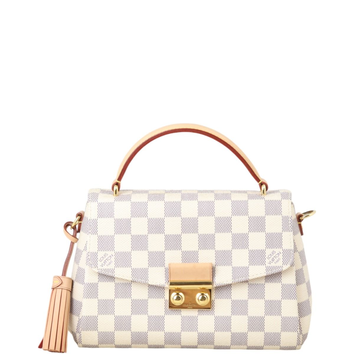 【正規品質保証】 Louis Vuitton Azur Damier Croisette アクセサリー