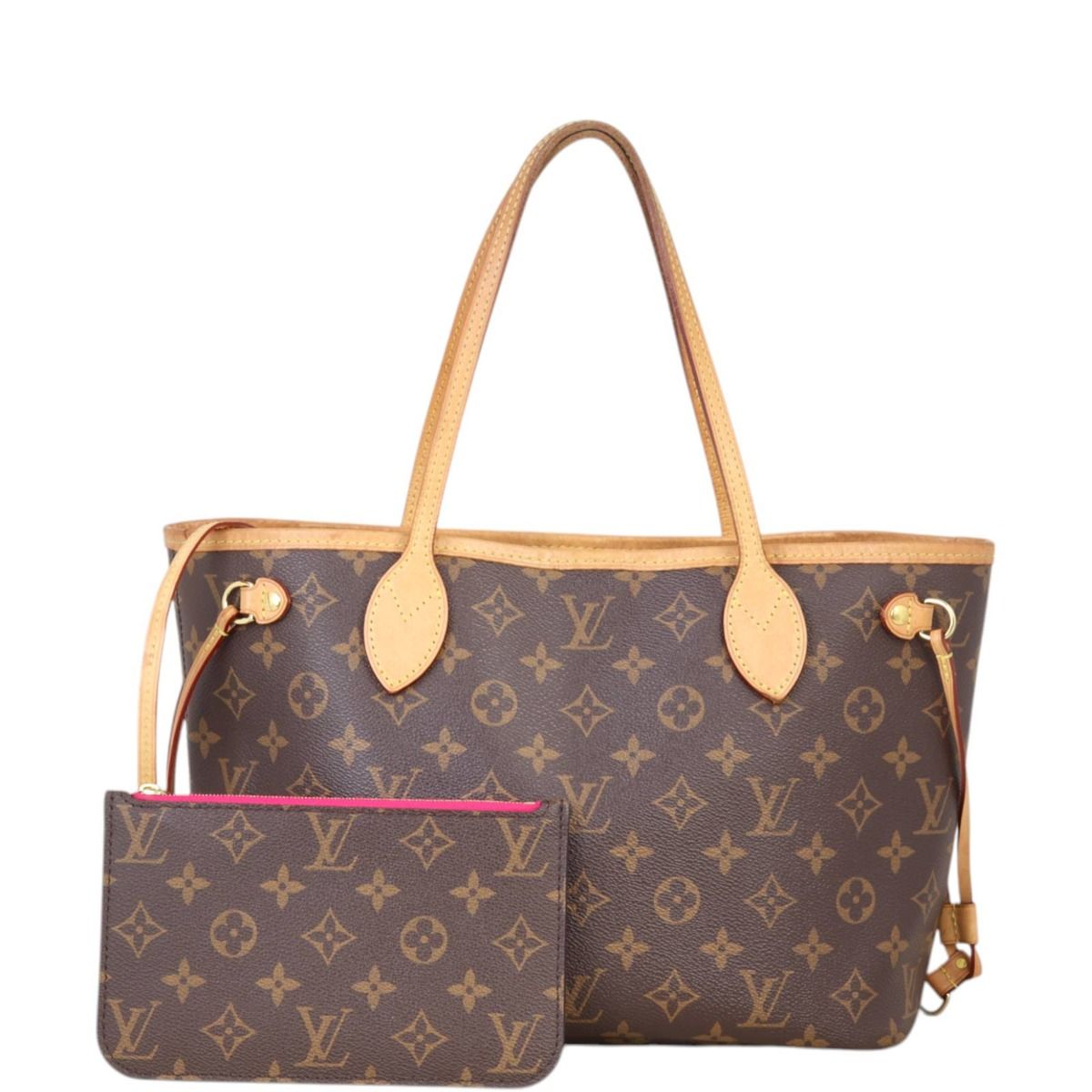 Louis Vuitton Neverfull PM Monogram with pouch