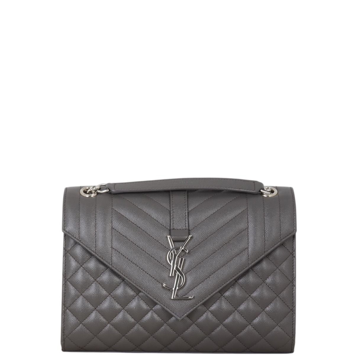 SAINT LAURENT ENVELOPPE エンベロープ ミディアム Saint Laurent Monogram Mix Matelasse Envelope Chain Bag Medium