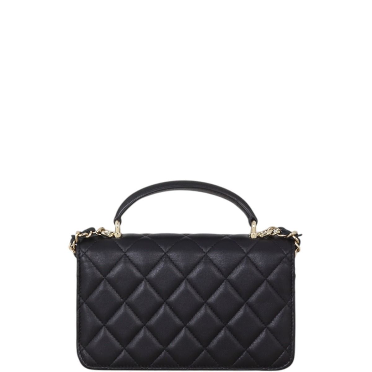 ショルダーバッグ・ポシェット × ヴィンテージ(中古) Chanel Top Handle Phone Holder Mini Crossbody Bag Chanel Top Handle Phone Holder on Chain