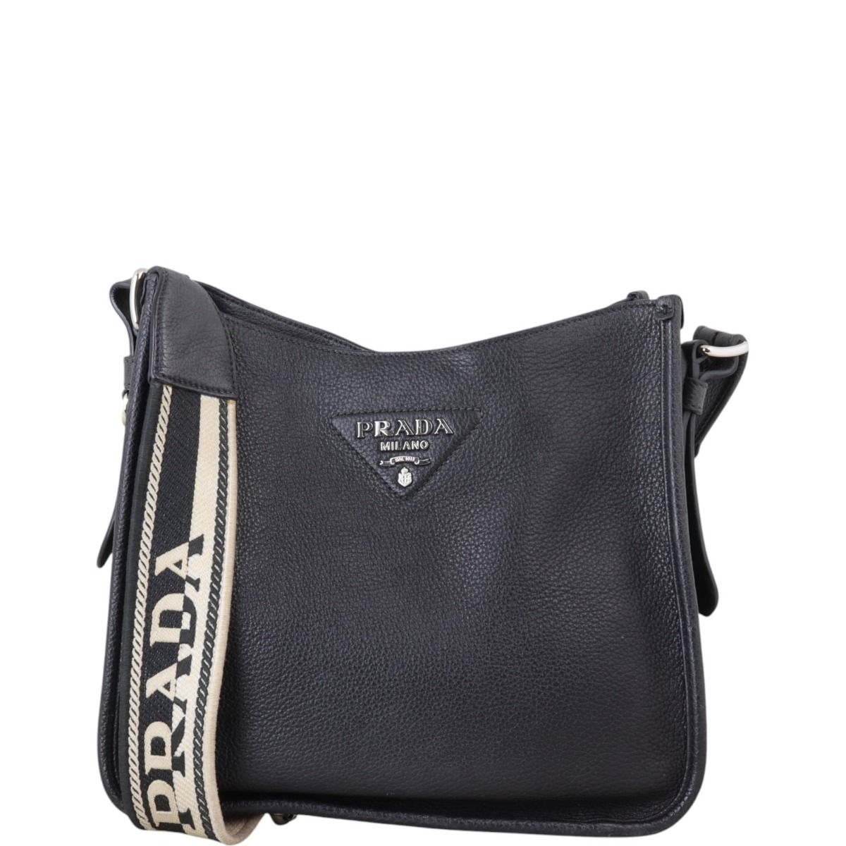 ★PRADA★ Prada 1BC127 2DKV F0002 Vitello Dino Shoulder Bag c21680pr-