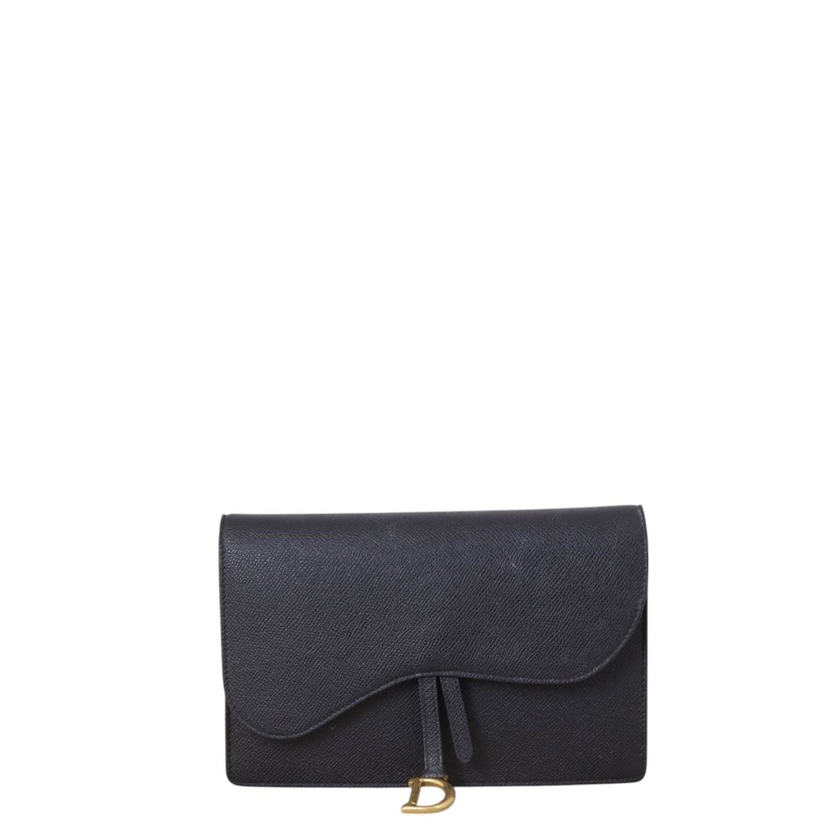 Dior Saddle Pouch Wallet on Chain