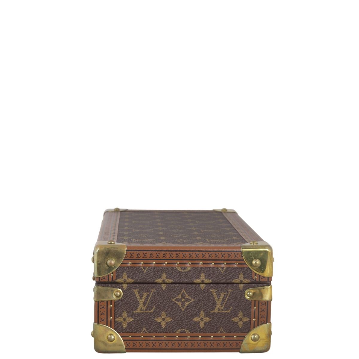 LOUIS VUITTON 収納ボックス付き Louis Vuitton Coffret 8 Montres Watch Case Monogram