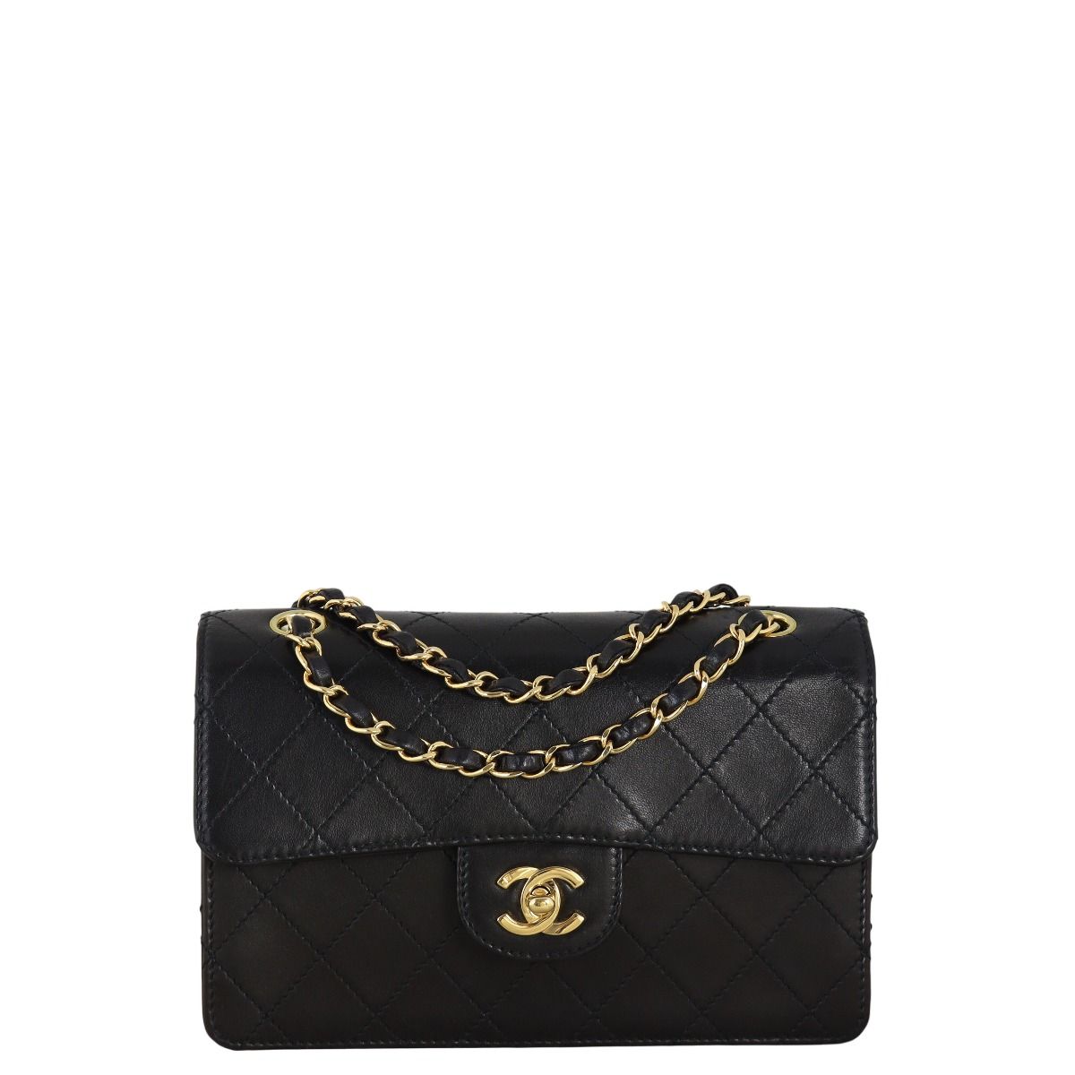 VINTAGE●CHANEL●ヴィンテージクラシックフラップ ミニスクエア c23730ch-