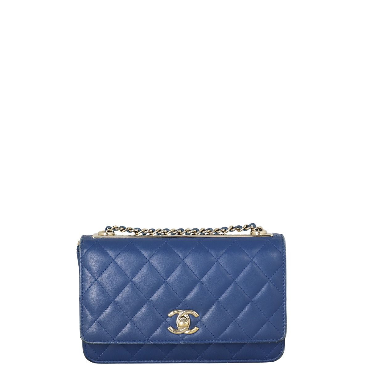 *CUTEな逸品で気分UP*【CHANEL】ミニポーチ CHANEL Lambskin Quilted Mini Trendy CC Chain Wallet White