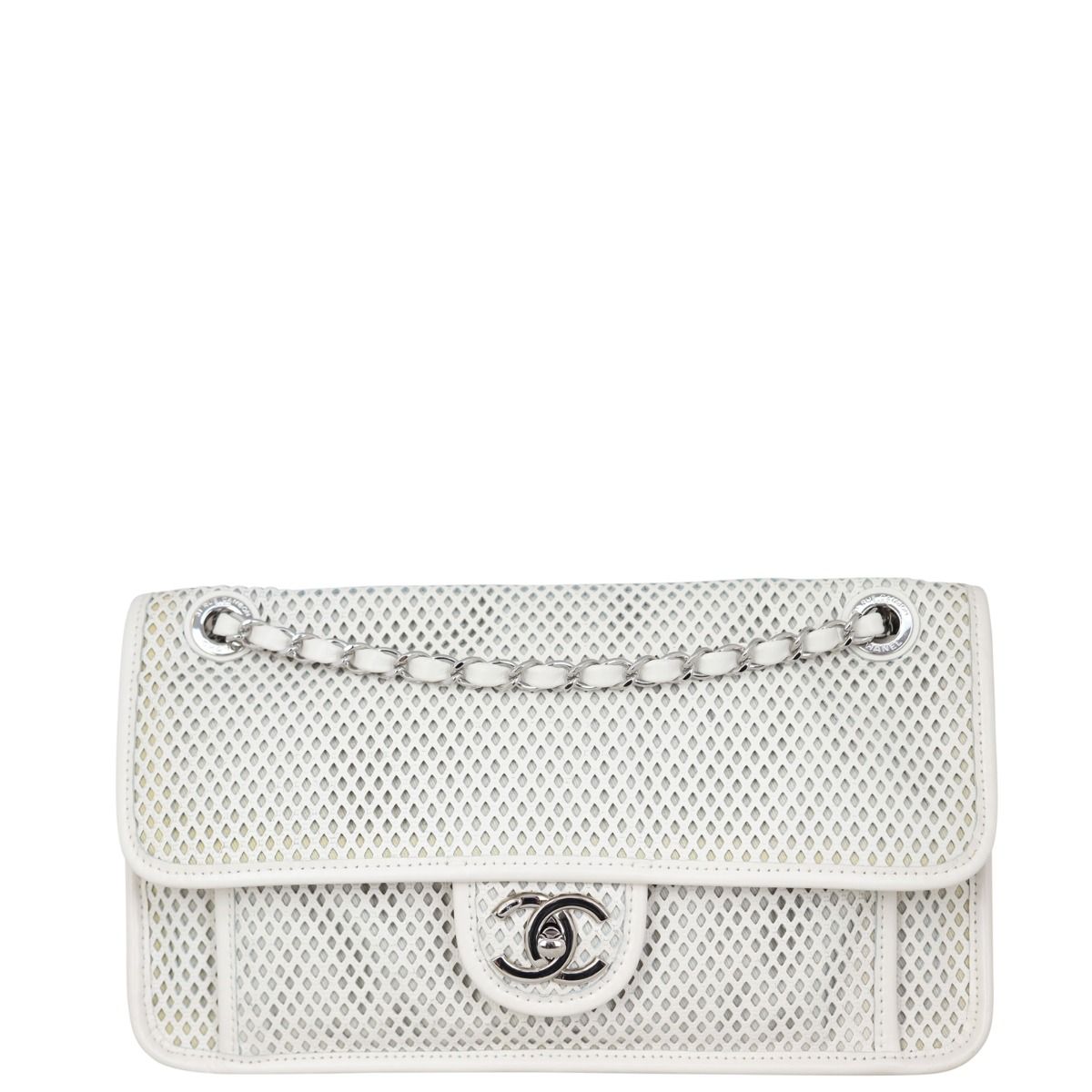 Chanel Up In The Air Perforated Flap Bag