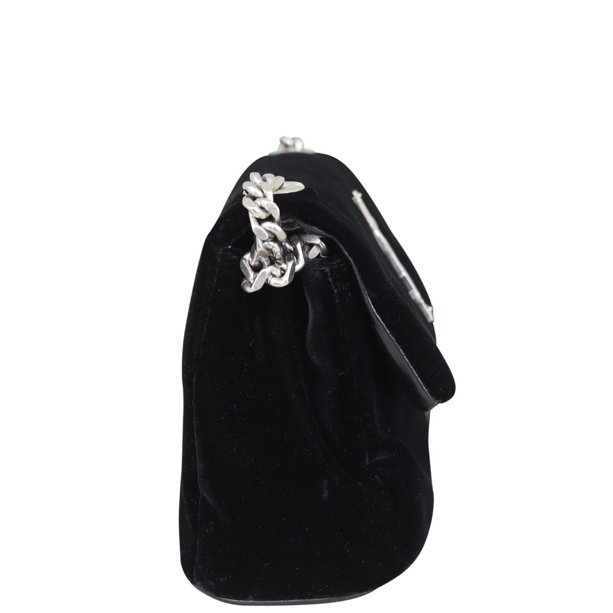 Saint laurent velvet bag clearance